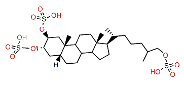 5a-Cholestane-2b,3a,26-triol trisulfate